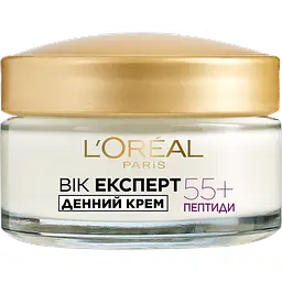 Уцінка. Денний крем проти зморщок L'oreal Paris Вік експерт 55+ відновлювальний, 50 мл (A7821700) 