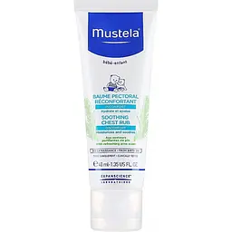 Бальзам для тіла Mustela Soothing Chest Rub Заспокійливий 40 мл - мініатюра 2