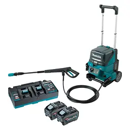 Мийка високого тиску акумуляторна Makita HW001GT201 (115 бар, 420 л/год, 1200 Вт, BL, XGT)