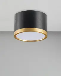 Точковий світильник Goldlux 328090 Mirella GX53 1x6W 4000K 660Lm IP20 Чорний - мініатюра 2