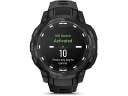 Смарт-годинник Garmin Instinct Crossover AMOLED Tactical Edition Black (010-03398-02, 010-03398-42) - мініатюра 7