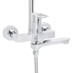 Душова система для душу Lidz Latwa Chrome (k35) LDLAT1031CRM48993 - мініатюра 3
