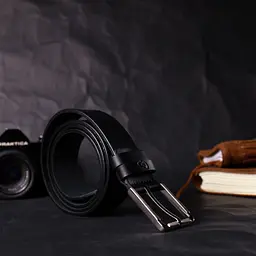 Шкіряний чоловічий ремінь GRANDE PELLE 3,4х120 см acs0026897 - мініатюра 7