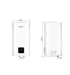 Водонагрівач Mixxus EWH-15080 CUBE DRY 80 л, 2,0 кВт, "сухий" ТЕН, вертикальний, квадратний, білий (WH0618) - мініатюра 6