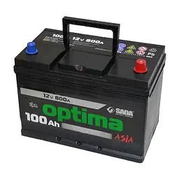 Автомобільний акумулятор Optima Asia 6СТ-100 (-/+) Євро  12В 100Ач 800А - мініатюра 3