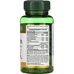 Комплекс вітамінів Nature's Bounty Super B-Complex with Folic Acid Plus Vitamin C 150 таблеток - мініатюра 2