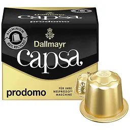 Кава в капсулах Dallmayr Capsa Prodomo 10 капсул 56 г - мініатюра 2