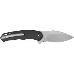 Ніж Cimmerian Knives C1 SW Half Serrated N690 Black - мініатюра 2