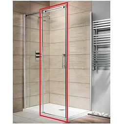 Душові двері Radaway Espera KDJ 140x200 скло, хром, ліва (380695-01L)