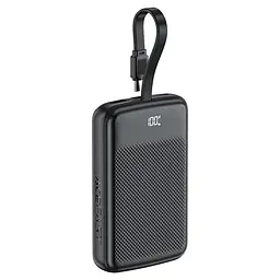 Зовнішній аккумулятор ACEFAST M13 PD22.5W power bank with cable 10000mAh чорний