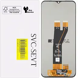 Дисплей Samsung A146B Galaxy A14 5G чорний, оригінал, сервісне пакування, SM-A146B BS066FBM-L09-DB01_R1.1, GH82-20227A