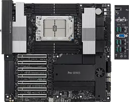 Материнcька плата Asus Pro WS WRX90E-SAGE SE Socket TR5 (PRO WS WRX90E-SAGE SE) - мініатюра 1