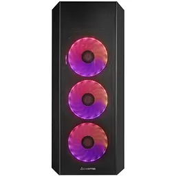 Корпус Chieftec SCORPION 4 GL-04B-UC-OP 4x120mm A-RGB, USB-C, ATX, без Блок живлення, Чорний - мініатюра 8
