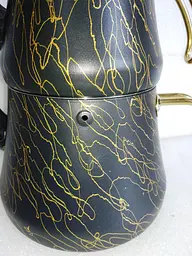 Двоярусний чайник O.M.S. Collection 8204-L Gold (1,2/2,5 л.) - мініатюра 3
