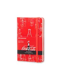 Записник Moleskine Coca-Cola кишеньковий, Нелінований Червоний (LECOQP012)