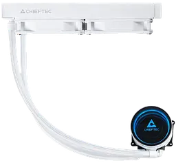 Водяне охолодження Chieftec Iceberg 240 ARGB White (CLC-240-RGB-W) - мініатюра 2