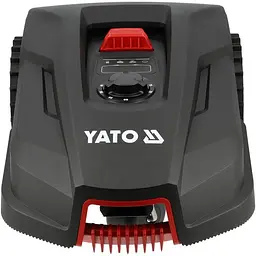 Газонокосарка робот акумуляторний YATO Li-Ion 20 В 4 А/Год площа покосу-800 м² шир.-18 см вис.-20-60 мм (YT-852092) - мініатюра 4