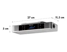 Кухонне радіо Auna KR-140 Bluetooth DAB+/FM (10032852) - мініатюра 7