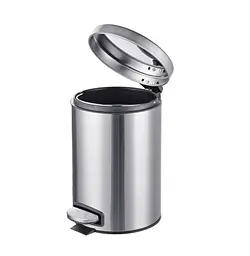 Відро для сміття Mixxus Ellipse-TC0212 SS Color з плавним закриттям, кругле, 12 л, нержавійка (MI8399) - мініатюра 2