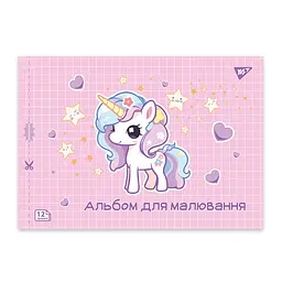 Альбом для малюв. на скобі 12/100 А4 з перфор. Pets №130601/Yes/