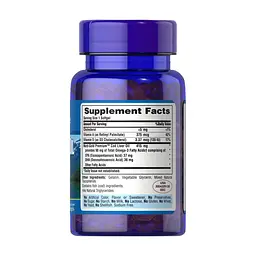 Олія печінки тріски Puritans Pride Cod Liver Oil 415 мг 100 softgels - мініатюра 3