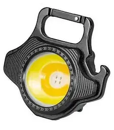 Ліхтар - Брелок з карабіном (3 кольори) MULTIFUNCTIONAL W-5133-COB
