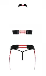 Passion AZIZA Set red S/M - мініатюра 4