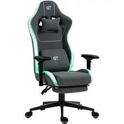 Геймерське крісло GT Racer X-2306 Fabric Gray L [122604] - мініатюра 3