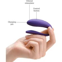 Вібратор для пар We-Vibe Unite Purple - мініатюра 5
