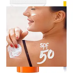 Сонцезахисний відбілюючий крем для обличчя Eveline з фільтром SPF 50, 50 мл - мініатюра 4