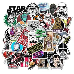 Стікерпак Зоряні війни Набір наклейок GeekLand Star Wars 50 штук - мініатюра 4
