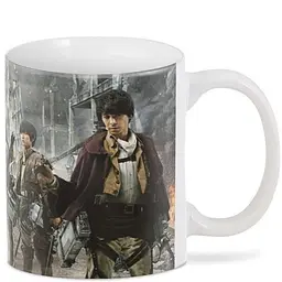 Кухоль GeekLand Атака Титанів Attack on Titan кадр фільм AT.02.42 330 мл білий - мініатюра 2