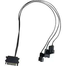 Комплект вентиляторів LIAN LI UNI Fan SL WIRELESS LCD 120-3 (G99.12SLLCD1W3W.00) White - мініатюра 3