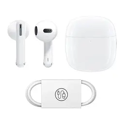 Бездротові навушники Baseus Bowie WX5 True Wireless Earphones білі (54085 white) - мініатюра 2