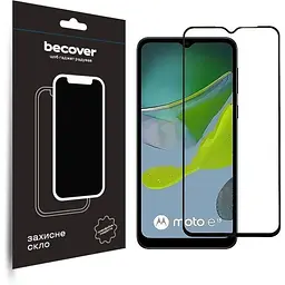 Скло захисне BeCover Motorola Moto E13 Black (708843)