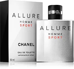 Оригінал Chanel Allure Homme Sport 50 мл Туалетна вода