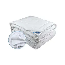 Ковдра Руно - Дует 4 сезони біла полуторна 140x205 см 100+200 гр/м2 (100001476) - мініатюра 2