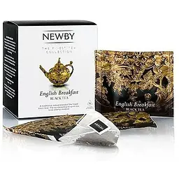 Чай чорний Newby Англійський сніданок в пірамідках 15 шт (600050A)