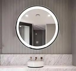 Дзеркало Dusel DE-M2071D Silver 620715, Сірий