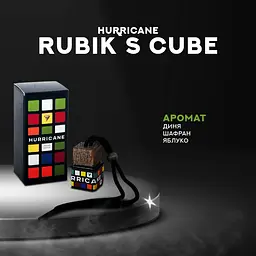 Ароматизатор автомобільний Hurricane Mirror car Rubik’s Cube (Парфумерний) - мініатюра 3