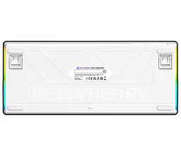 Механічна ігрова клавіатура HATOR HK-75-WV Wireless Hellyberry Switch USB, 2,4 ГГц, Bluetooth 5.3 White-Violet - мініатюра 6