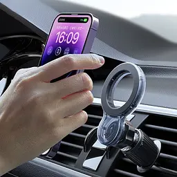 Автотримач для телефону на повітропровід Магнітний MagSafe (CA10) - мініатюра 4