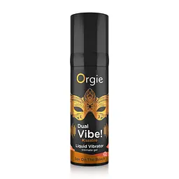 Рідкий вібратор коктейль Секс на пляжі Dual Vibe!, 15 мл Orgie (Бразилія-Португалія) - мініатюра 4