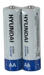 Батарейка Hyundai LR6 AA Shrink 2 Alkaline (6793735)