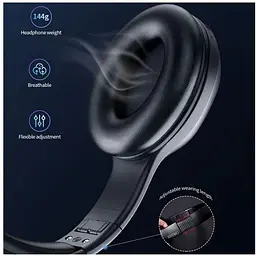 Навушники Celebrat A28 Bluetooth Headphones Black - мініатюра 4