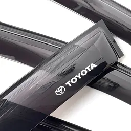 Дефлектори вікон вітрові для Toyota Land Cruiser 200 2007-2021 Скотч 3M Voron Glass - мініатюра 2