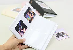 Фотоальбом для Fujifilm Instax Square SQ1, SQ6, SQ40, SQ20, SQ10, SP3, SQ Link на 64 фото, блакитний  - мініатюра 6