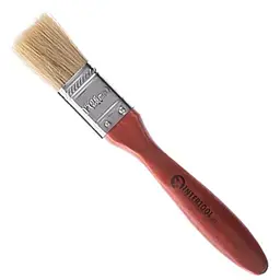 Пензель малярський плоский Intertool англійський 1" KT-1025 (в упаковці 12 шт.)