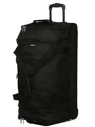 Велика сумка на колесах Airtex 819 Adrastée 80х37x40 см 88 л Чорна (Black) - мініатюра 1