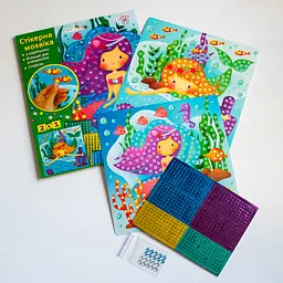 Стікерна мозаїка Ranok Creative Сюрприз Русалки (10100675У) - мініатюра 2